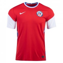 Camisola Chile Equipamento Primeiro 2020-2021 Manga Curta
